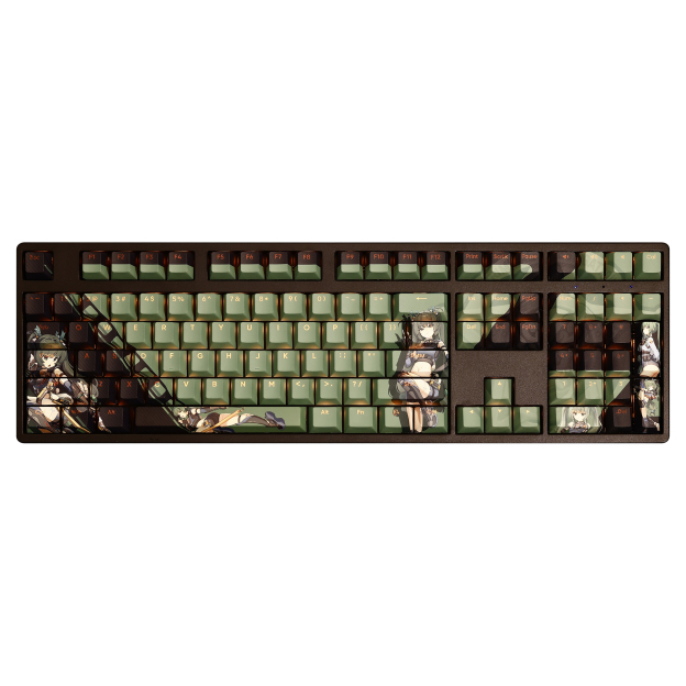 絕區零青衣透光RGB108鍵標準配列衛星軸鍵帽-CASEZONE