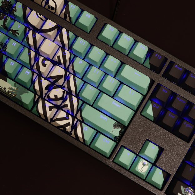異形Xenomorph透光RGB108鍵標準配列衛星軸鍵帽-CASEZONE