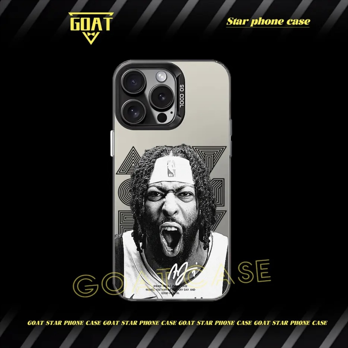 球星頭像｜彩銀球星手機殼-CASEZONE