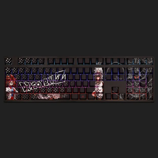 七龍珠人造人21號 108鍵 標準配列 衛星軸鍵帽-CASEZONE