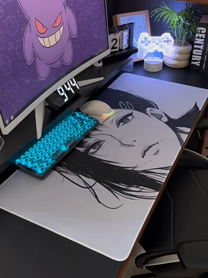 鏈鋸人 主題桌墊 布質滑鼠墊