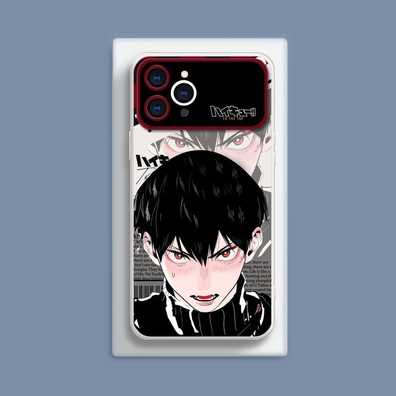 排球少年液態大視窗全包矽膠防摔軟殼-CASEZONE