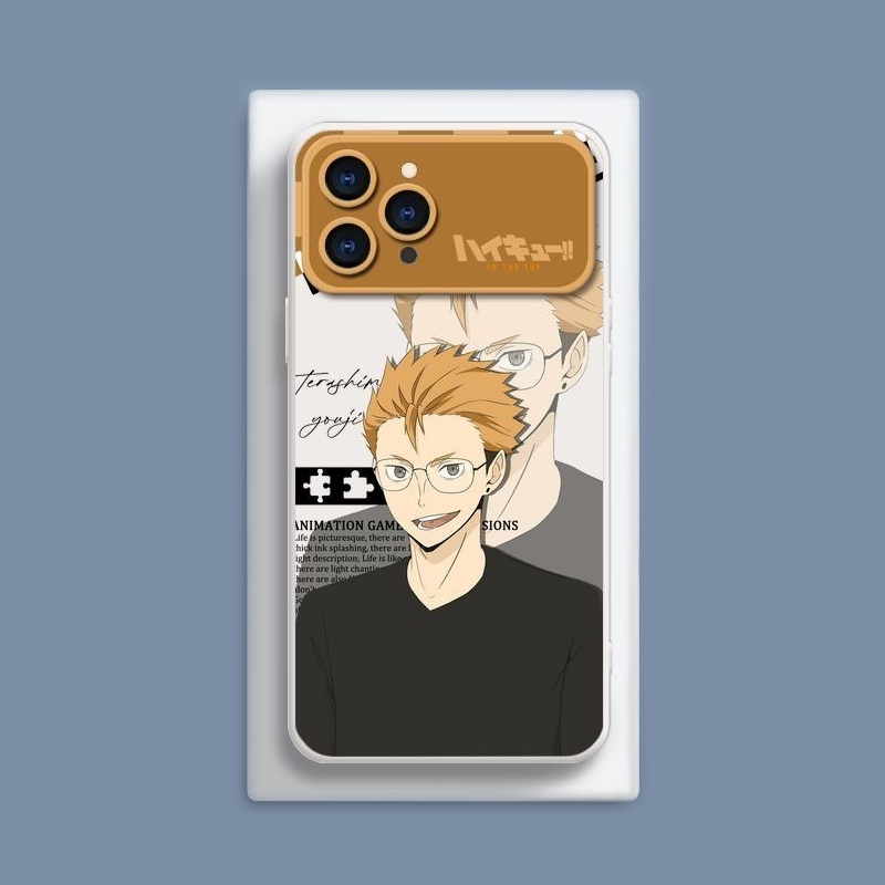 排球少年液態大視窗全包矽膠防摔軟殼-CASEZONE