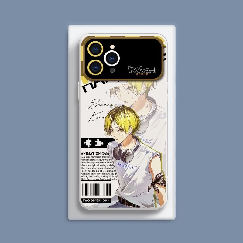 排球少年液態大視窗全包矽膠防摔軟殼-CASEZONE