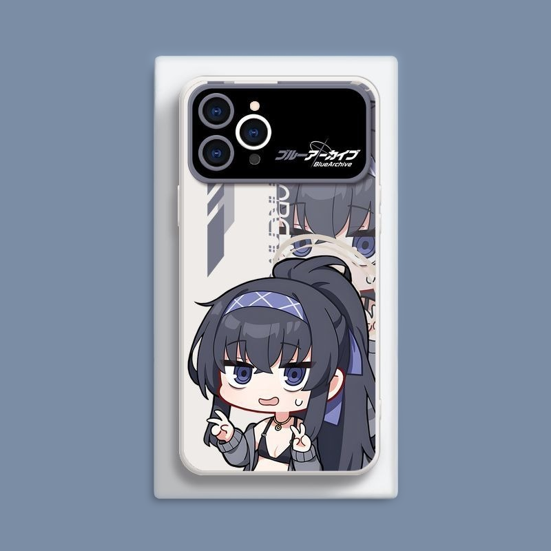 蔚藍檔案液態大視窗全包矽膠防摔軟殼-CASEZONE