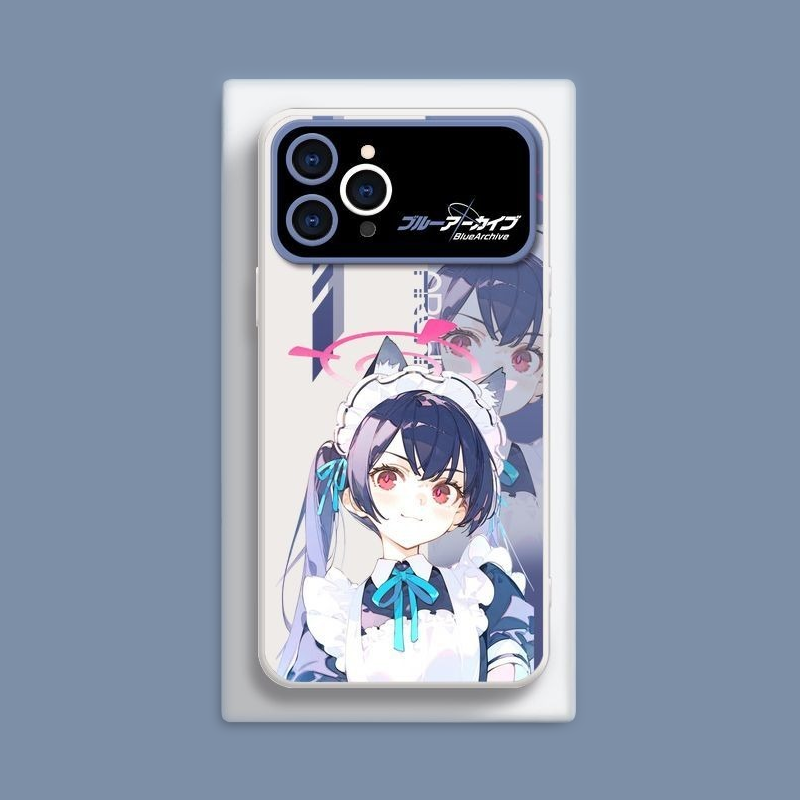 蔚藍檔案液態大視窗全包矽膠防摔軟殼-CASEZONE