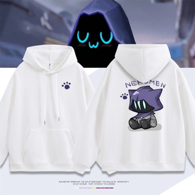 瓦羅蘭特歐門貓貓新款 親子情侶男女連帽衛衣