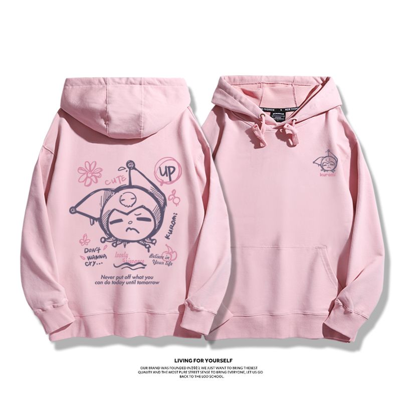 三麗鷗新款 親子情侶男女款連帽衛衣-CASEZONE