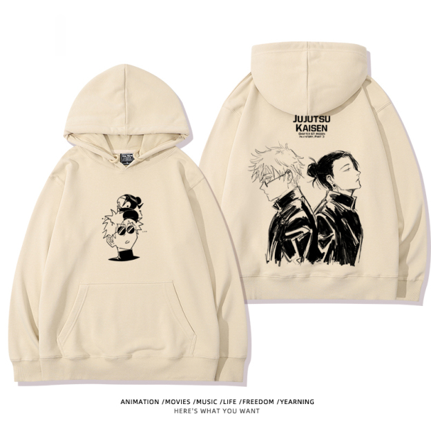 咒術迴戰 2025秋冬新款 親子情侶男女連帽衛衣