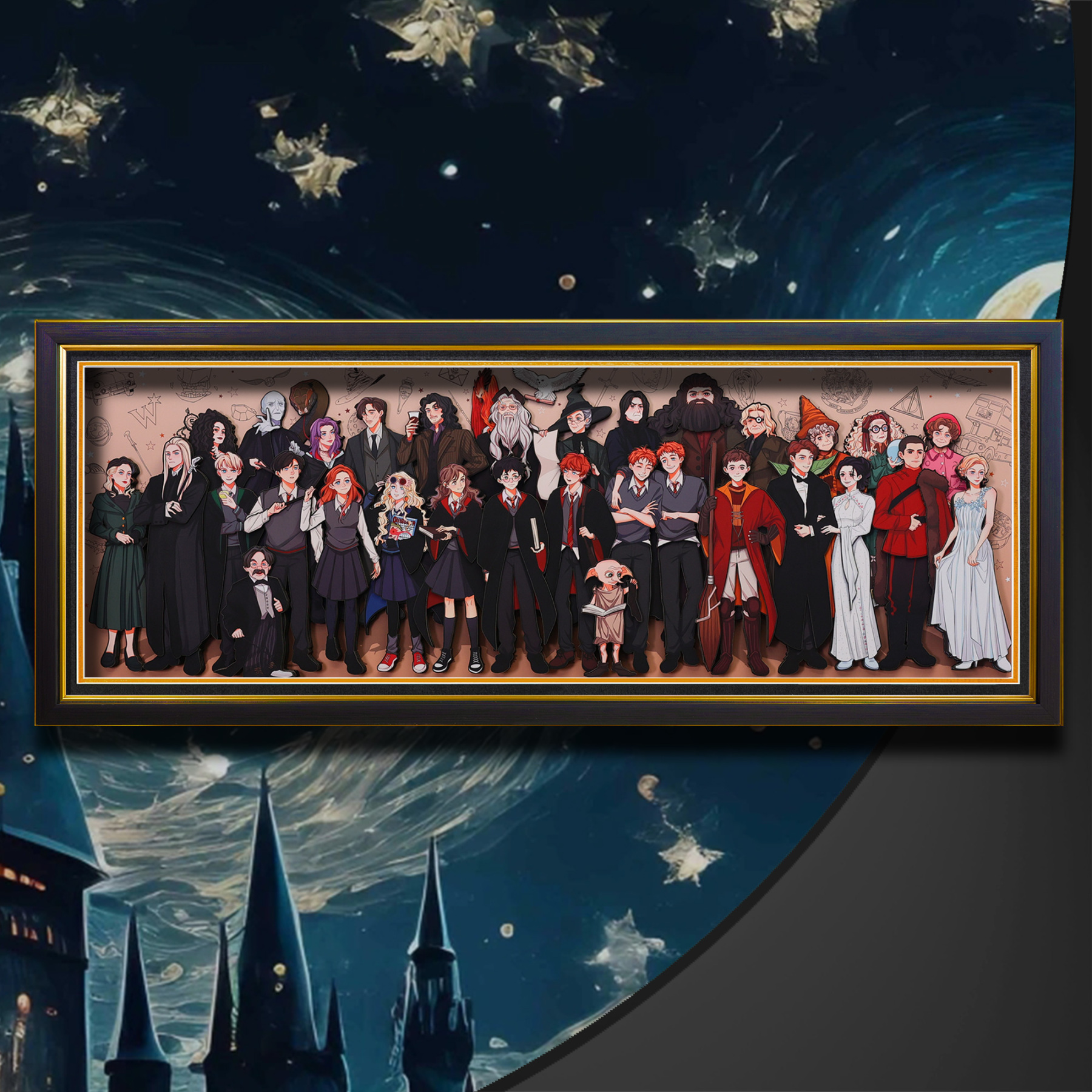 哈利波特 3D立體畫-CASEZONE