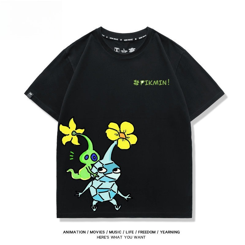 皮克敏PIKMIN4 印花短袖T恤