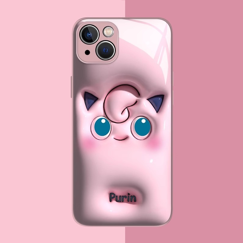 膨脹寶可夢新款高清全包防摔玻璃殼-CASEZONE