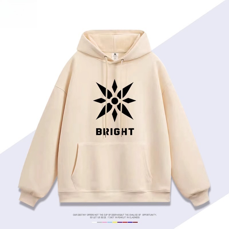 數碼寶貝大冒險勇氣徽章 聯名衛衣2025秋冬新款 親子情侶裝連帽衛衣