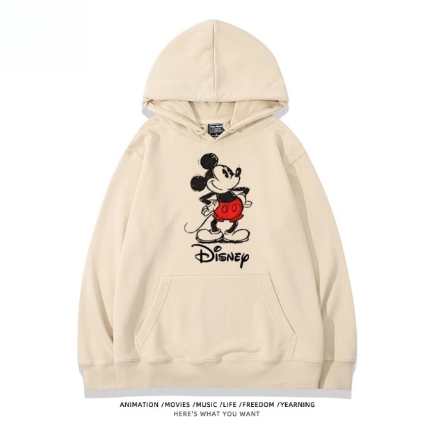 米老鼠米奇米妮 聯名衛衣2025秋冬新款親子情侶裝連帽衛衣