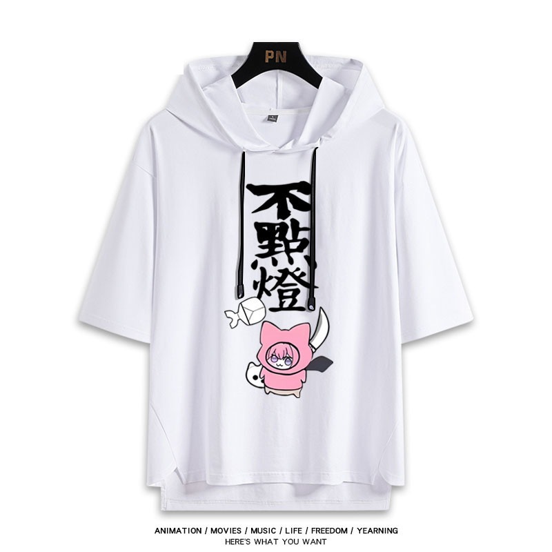 魔物獵人新款 親子情侶男女款連帽短袖T恤