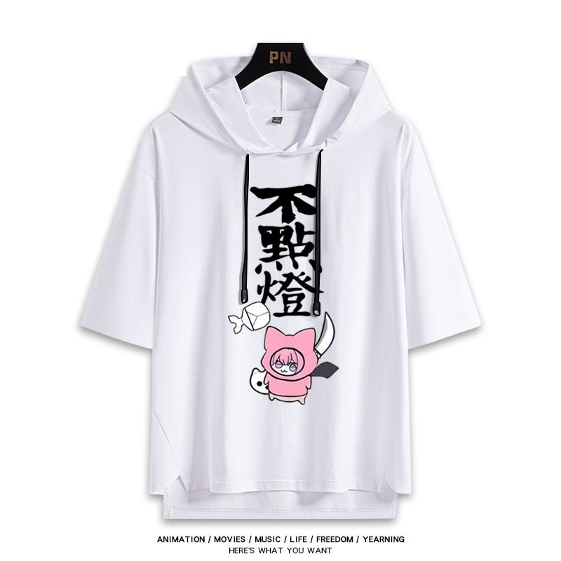 魔物獵人新款 親子情侶男女款連帽短袖T恤