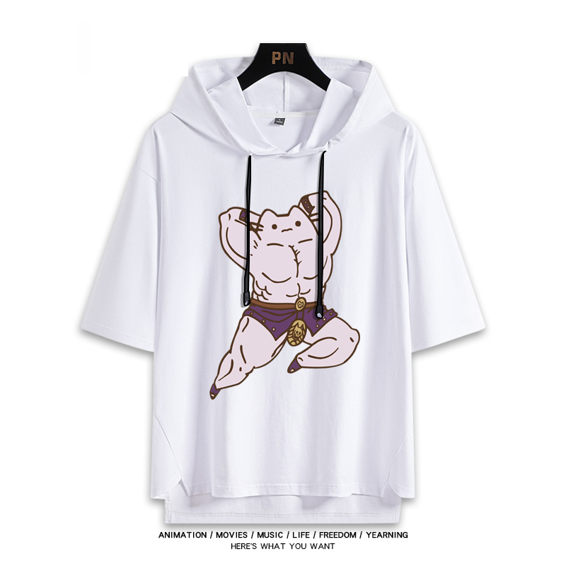 JOJO的奇妙冒險 連帽短袖T恤-ZUIHANG SHOP
