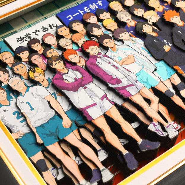 排球少年 3D立體畫-CASEZONE