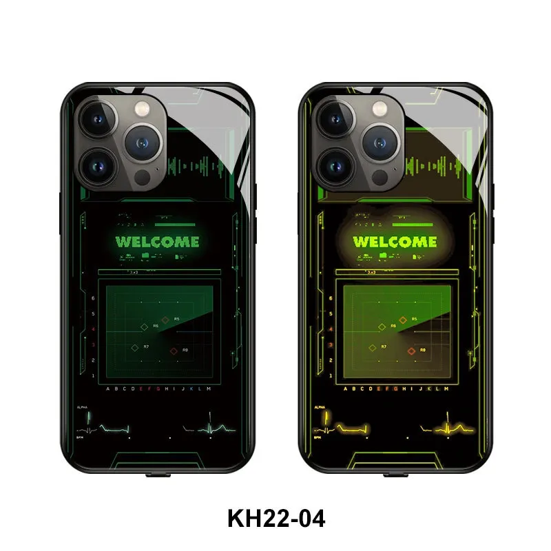 賽博朋克來電閃智能發光手機殼-CASEZONE