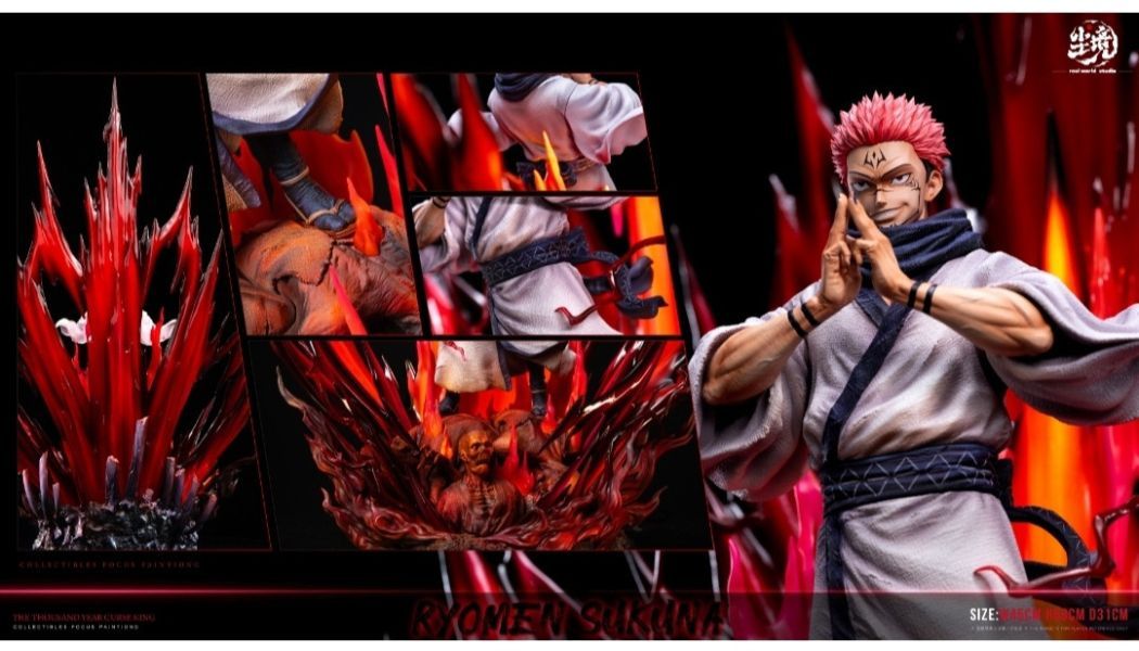 【預購】塵境Real World ss收藏級雕像系列-粉毛邪笑男