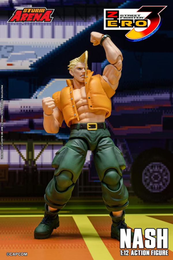 【預購】正版授權 STORM COLLECTIBLES 1/12 少年街霸3 納什