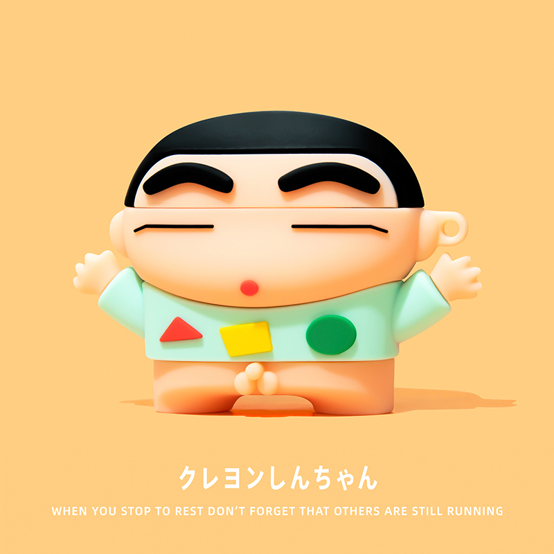 搞怪可愛小新AirPods耳機保護殼-CASEZONE