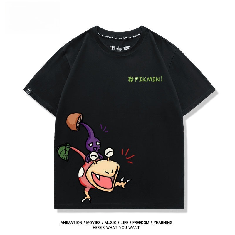 皮克敏PIKMIN4 印花短袖T恤
