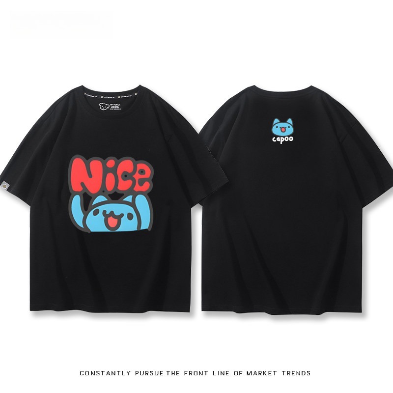 貓貓蟲 印花短袖T恤