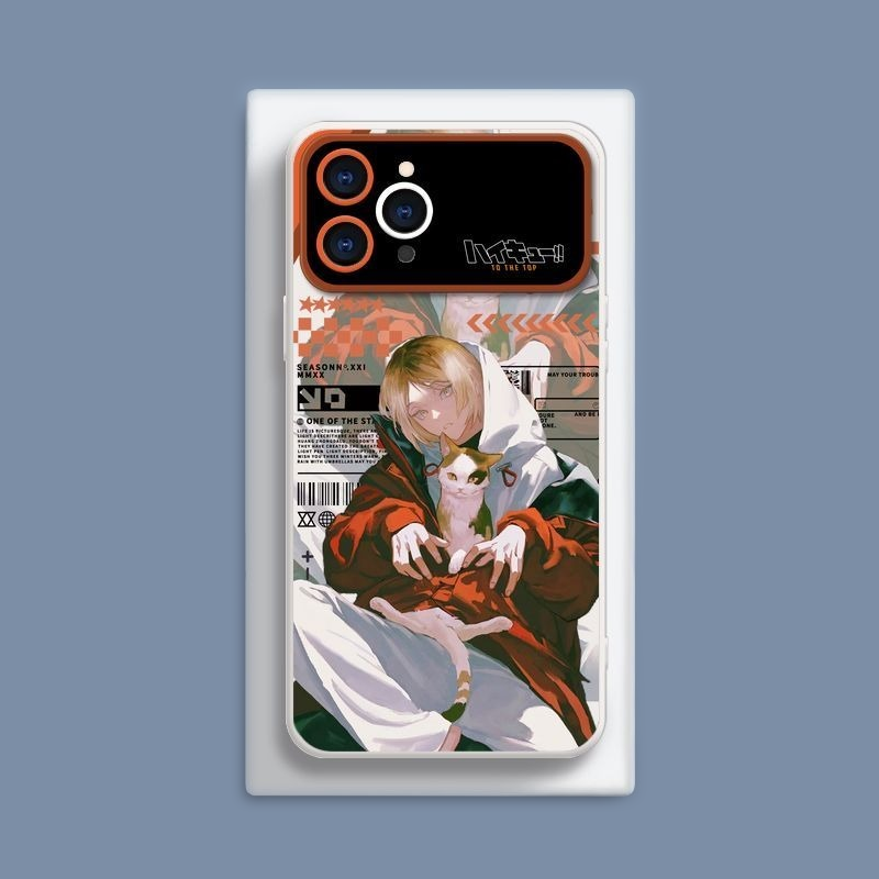 排球少年液態大視窗全包矽膠防摔軟殼-CASEZONE