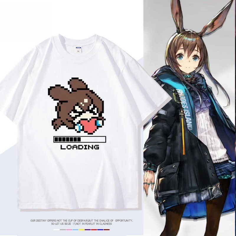 明日方舟  印花短袖T恤
