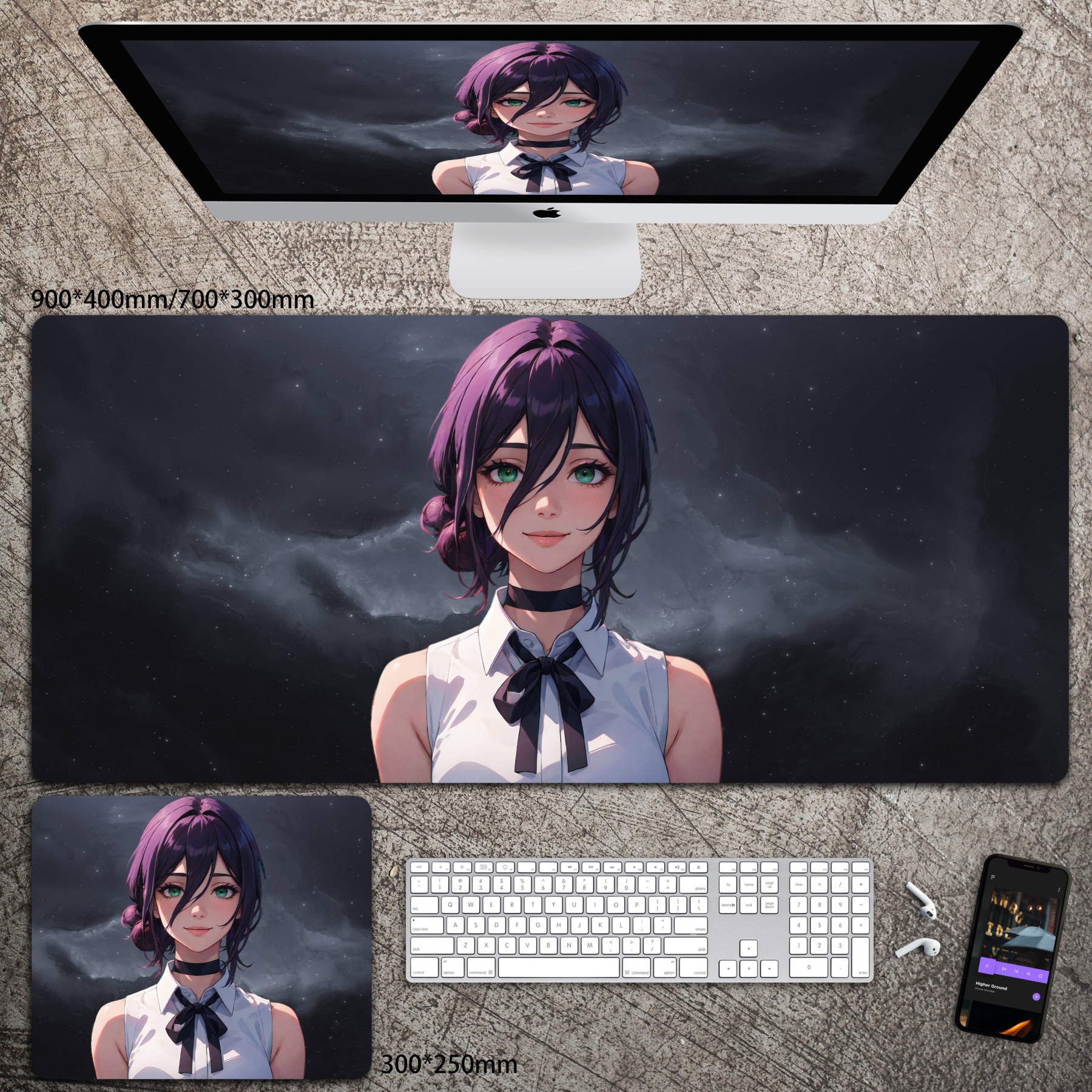 動漫系列 主題桌墊 布質滑鼠墊-CASEZONE