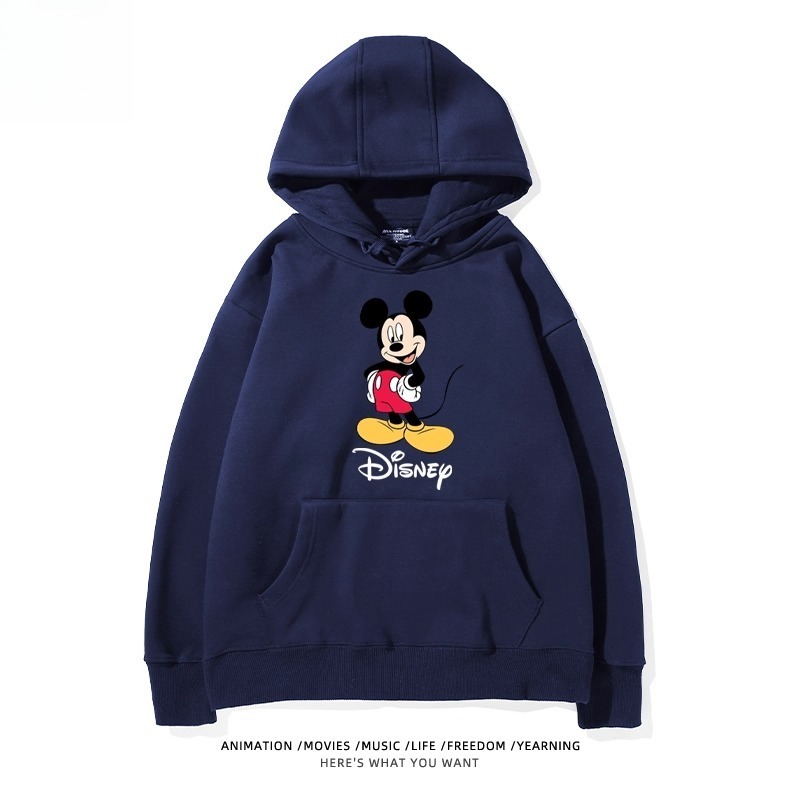 米老鼠米奇米妮 聯名衛衣2025秋冬新款親子情侶裝連帽衛衣