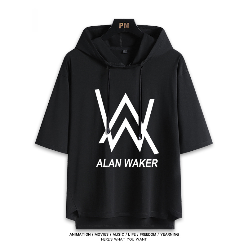 艾倫沃克 Alan Walker 連帽短袖T恤-CASEZONE