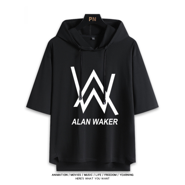 艾倫沃克 Alan Walker 連帽短袖T恤-CASEZONE