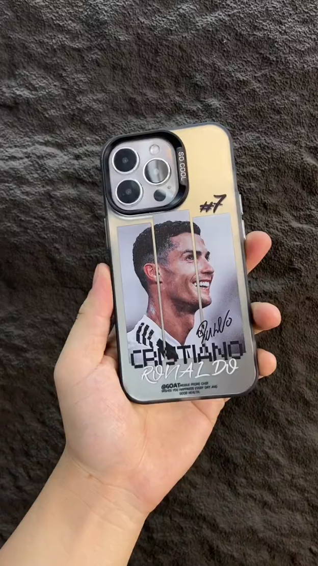 孤勇者C羅｜彩銀球星手機殼