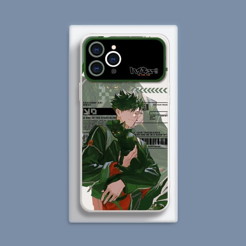 排球少年液態大視窗全包矽膠防摔軟殼-CASEZONE