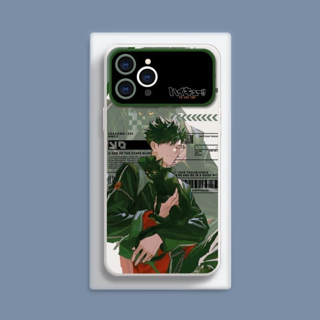 排球少年液態大視窗全包矽膠防摔軟殼-CASEZONE