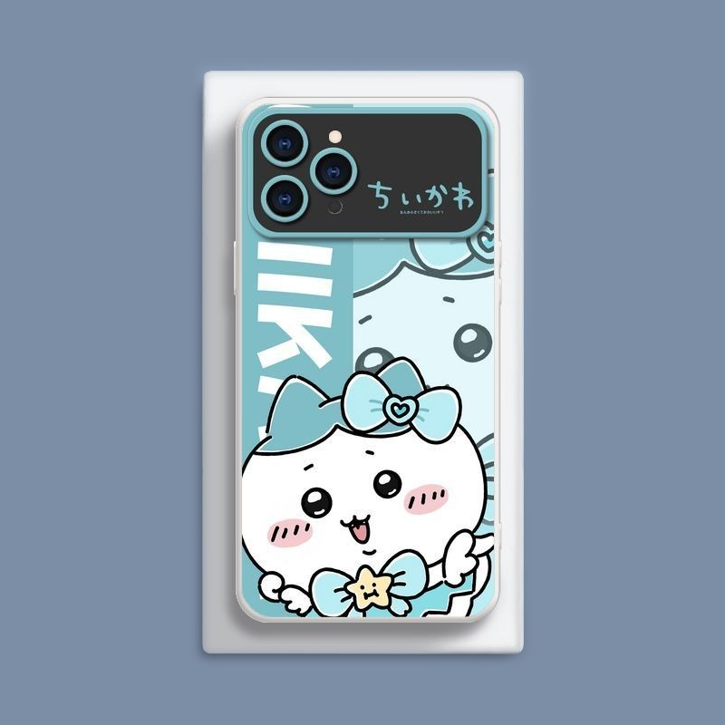 Chiikawa液態大視窗全包矽膠防摔軟殼-CASEZONE