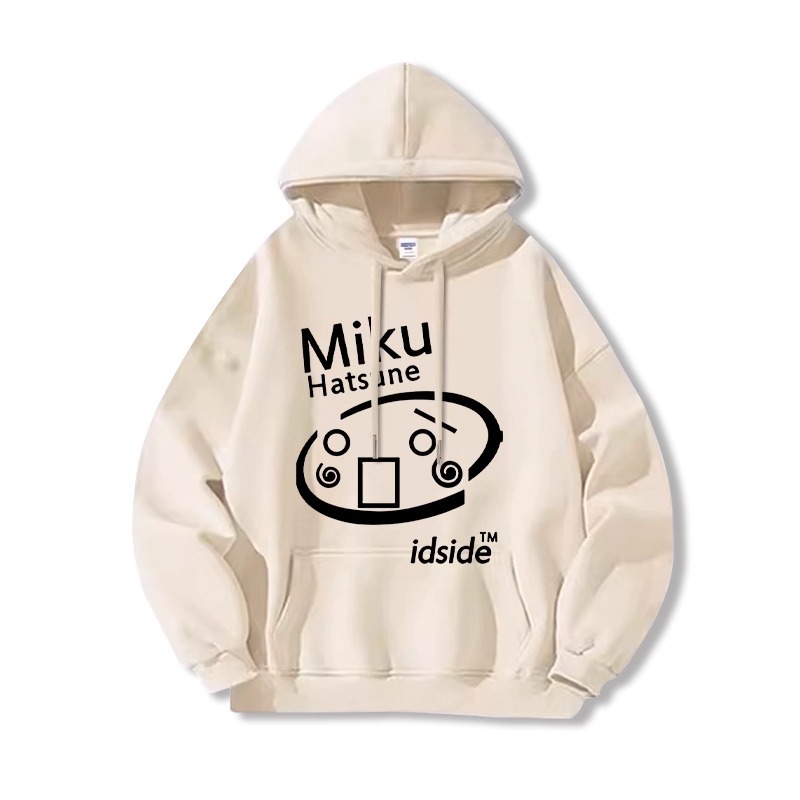 初音未來 聯名衛衣2025秋冬新款 親子情侶裝連帽衛衣