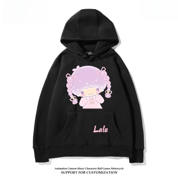 雙子星little twinstars新款 親子情侶男女連帽衛衣
