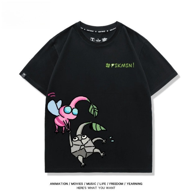 皮克敏PIKMIN4 印花短袖T恤