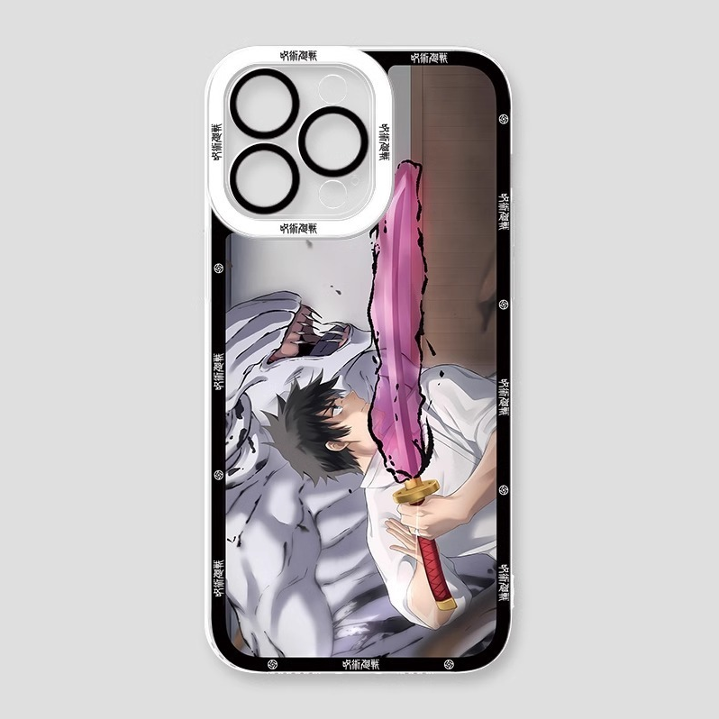 咒術迴戰透明防摔軟殼-CASEZONE