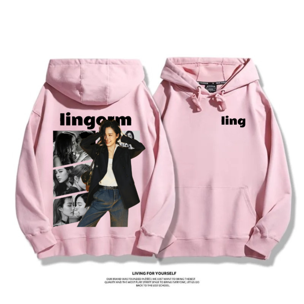 LINGORM 2025秋冬新款 親子情侶男女連帽衛衣