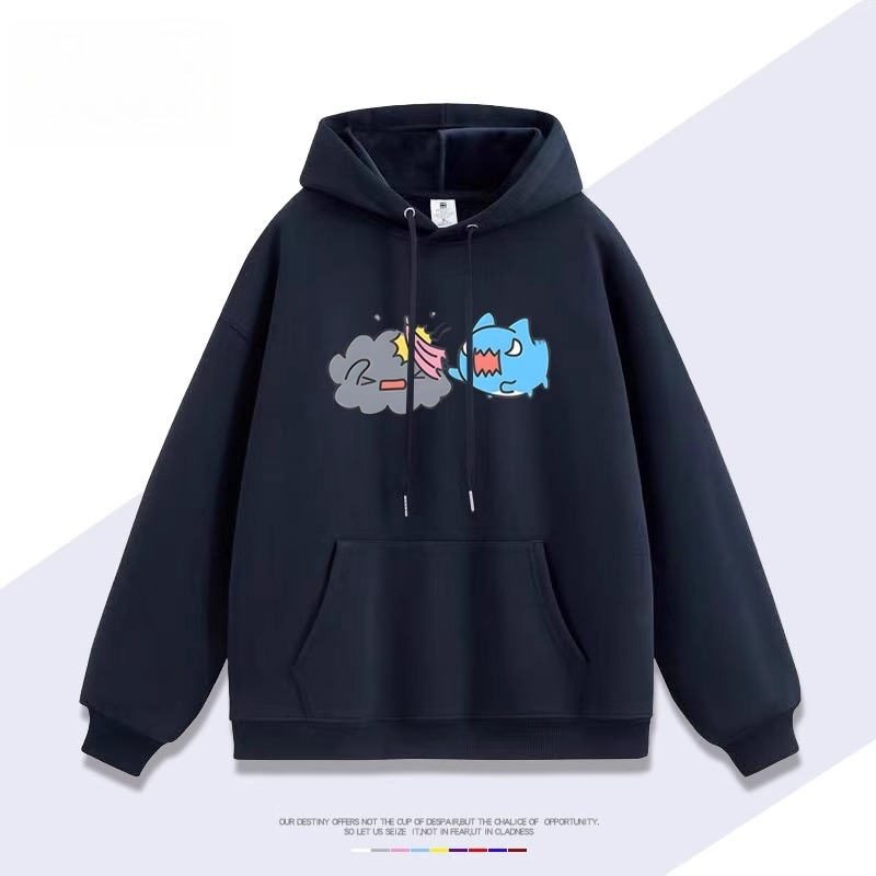 貓貓蟲咖波 2025秋冬新款親子情侶裝連帽衛衣