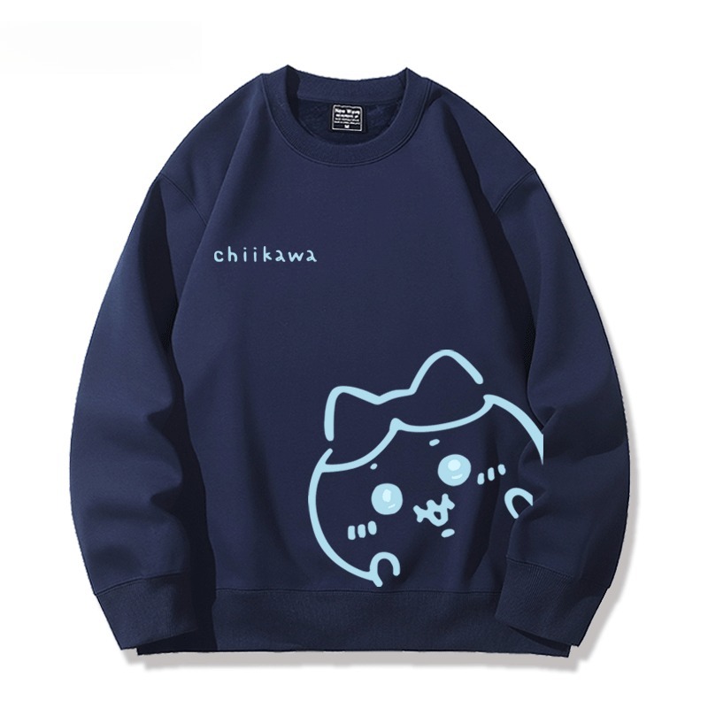 Chiikawa 聯名親子情侶裝 圓領長袖