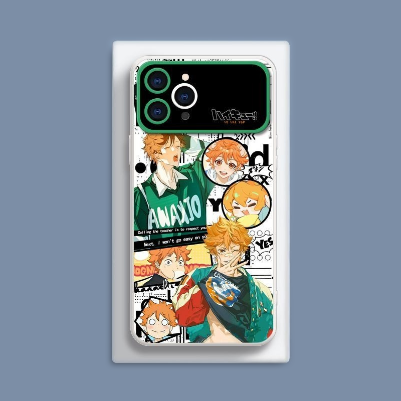 排球少年液態大視窗全包矽膠防摔軟殼-CASEZONE