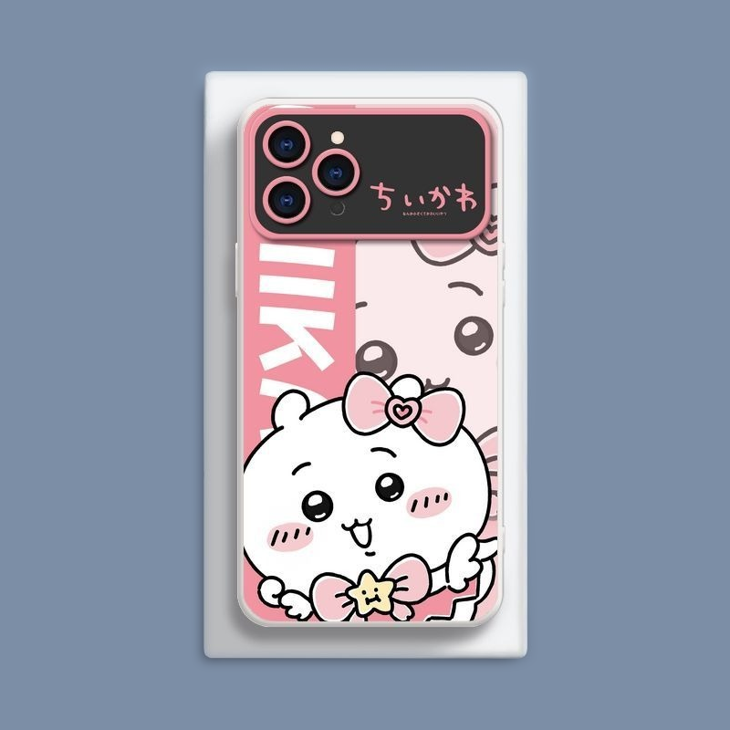 Chiikawa液態大視窗全包矽膠防摔軟殼-CASEZONE