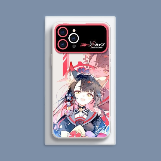 蔚藍檔案液態大視窗全包矽膠防摔軟殼-CASEZONE