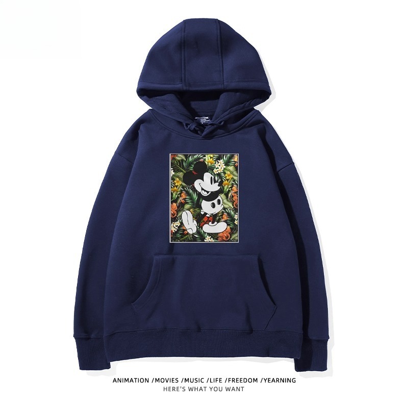 米老鼠米奇米妮 聯名衛衣2025秋冬新款親子情侶裝連帽衛衣