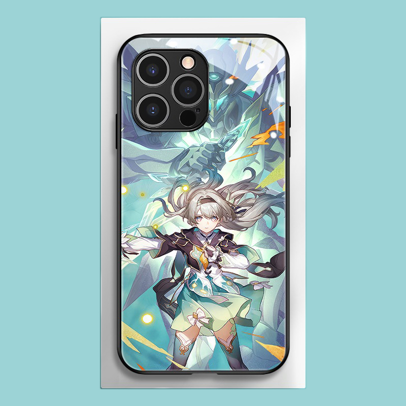 流螢崩壞星穹鐵道新款高清全包防摔玻璃殼-CASEZONE